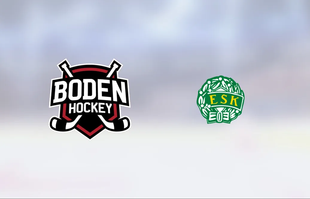 Bodens HF klart för ATG Hockeyettan Finalen efter seger mot Enköping