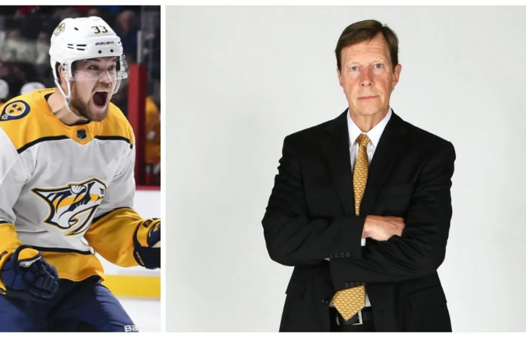 Viktor Arvidsson sköt sin chef till NHL-historia: ”Helt sjukt faktiskt”
