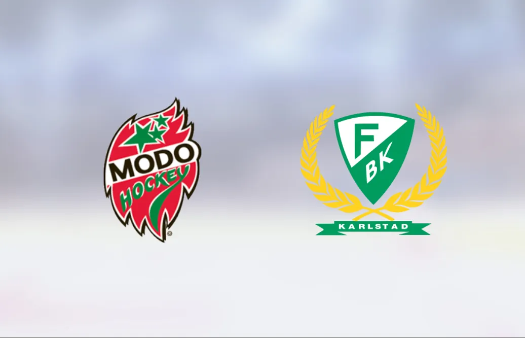 Färjestad vann borta mot Modo Hockey J18