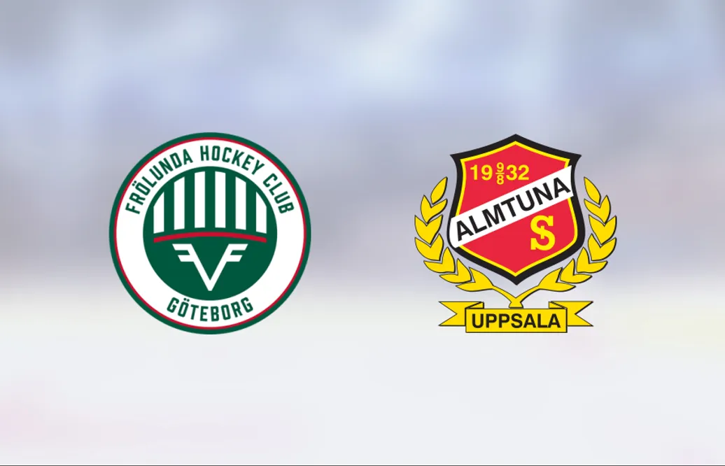 Frölunda tog ännu en seger – 8-3 mot Almtuna