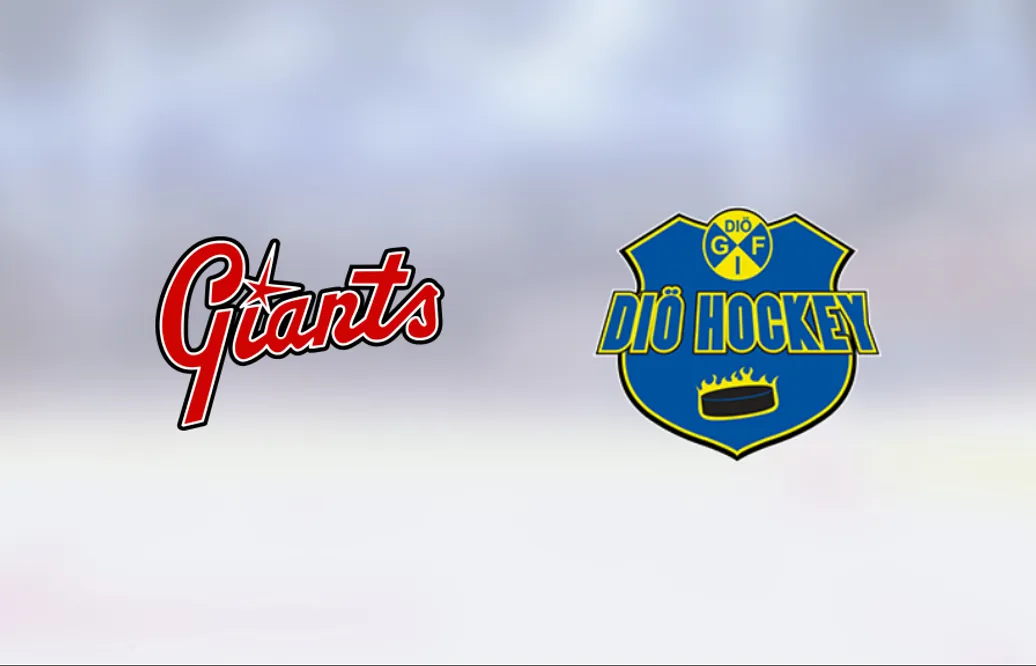 Diö ny serieledare efter seger mot Lund Giants