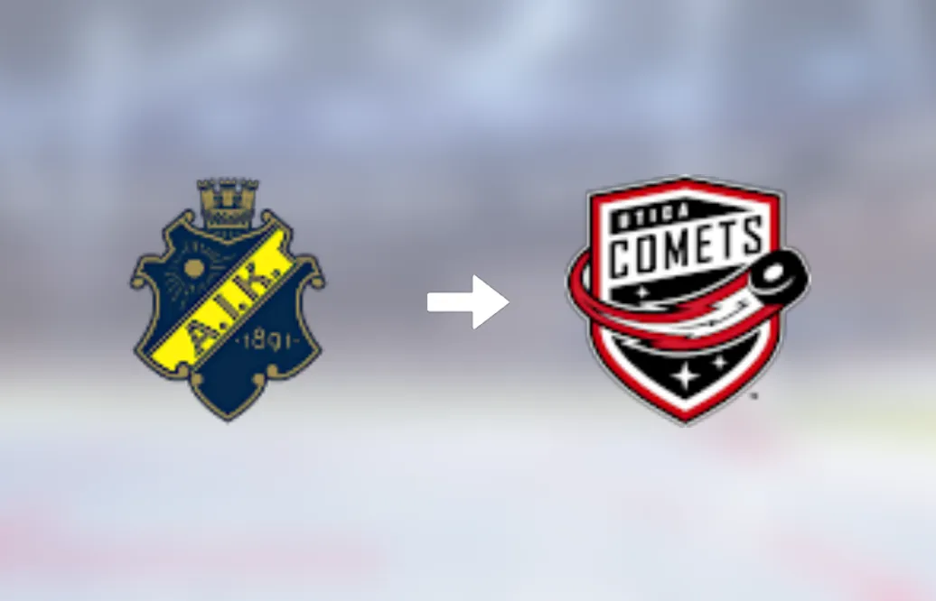 Filip Bratt klar för spel i Utica Comets