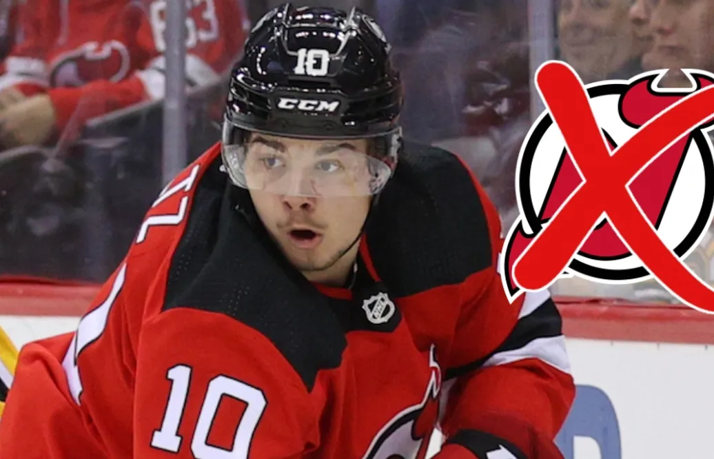 New Jersey Devils skickar Holtz till AHL