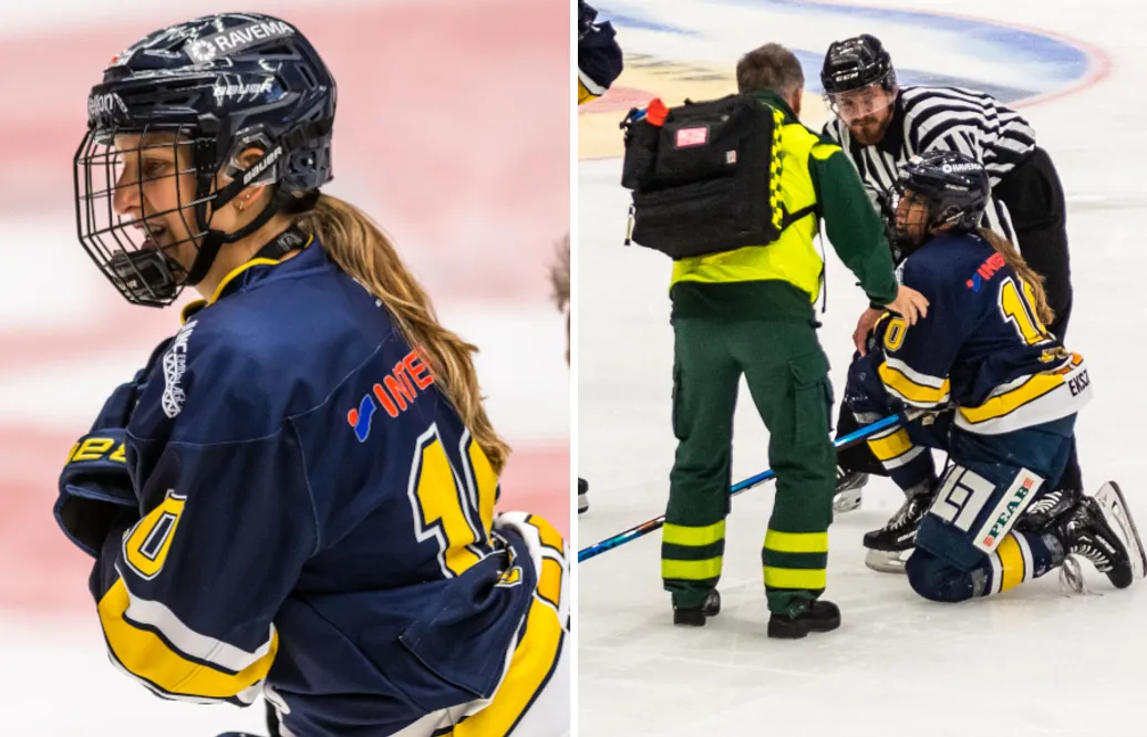 Ariane Julien fick axeln ur led i går – spelar i dag