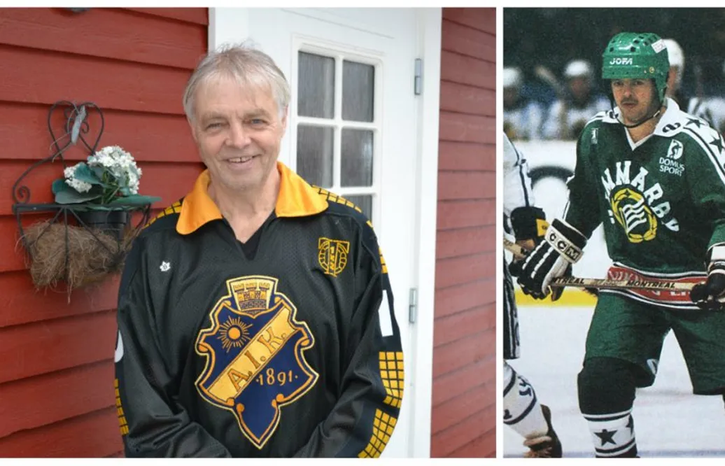 Bajaren som blev AIK-ikon – Old School Hockey Rolf ”Råttan” Edberg