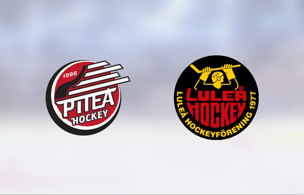 Seger för Luleå borta mot Piteå