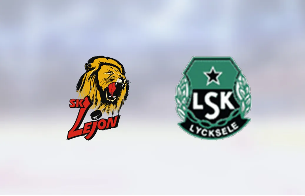 Lejon ny serieledare efter seger mot Lycksele