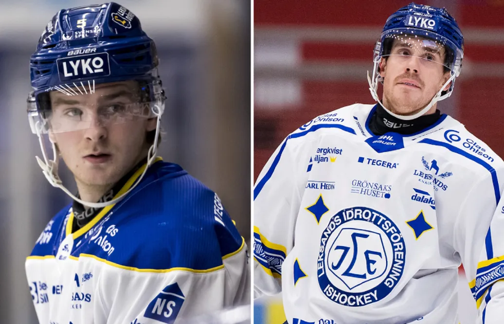 Calle Själin och Matt Caito missar Leksands match mot Frölunda