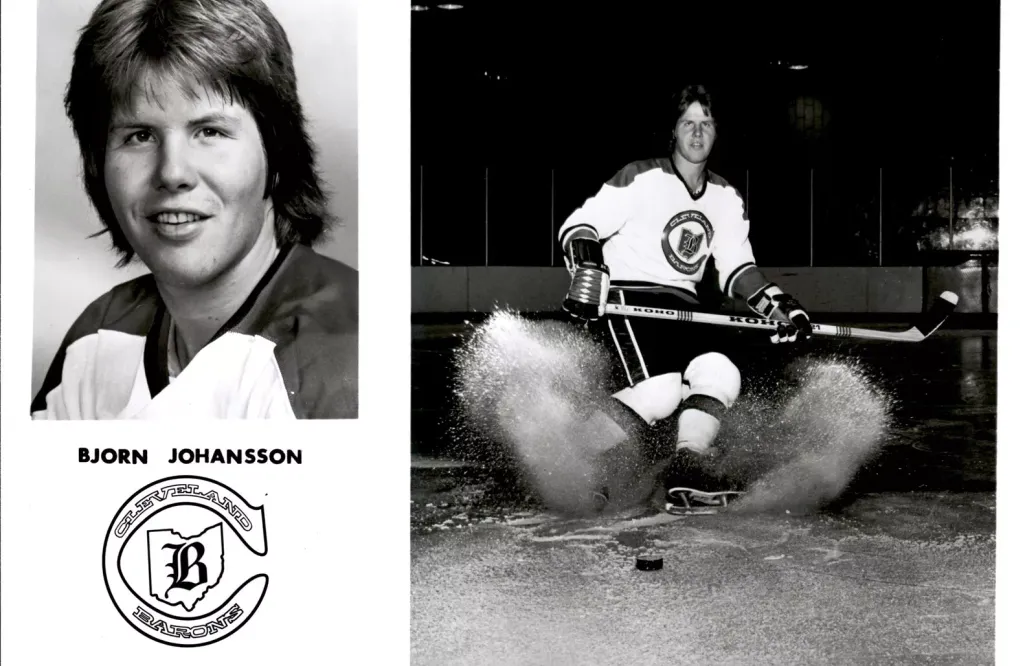 Björn "Nalle" Johansson i Cleveland.