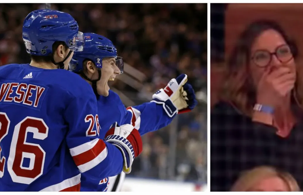 Första NHL-målet i debuten – då firade Lias mamma på läktaren: ”Inget man kunnat drömma om”
