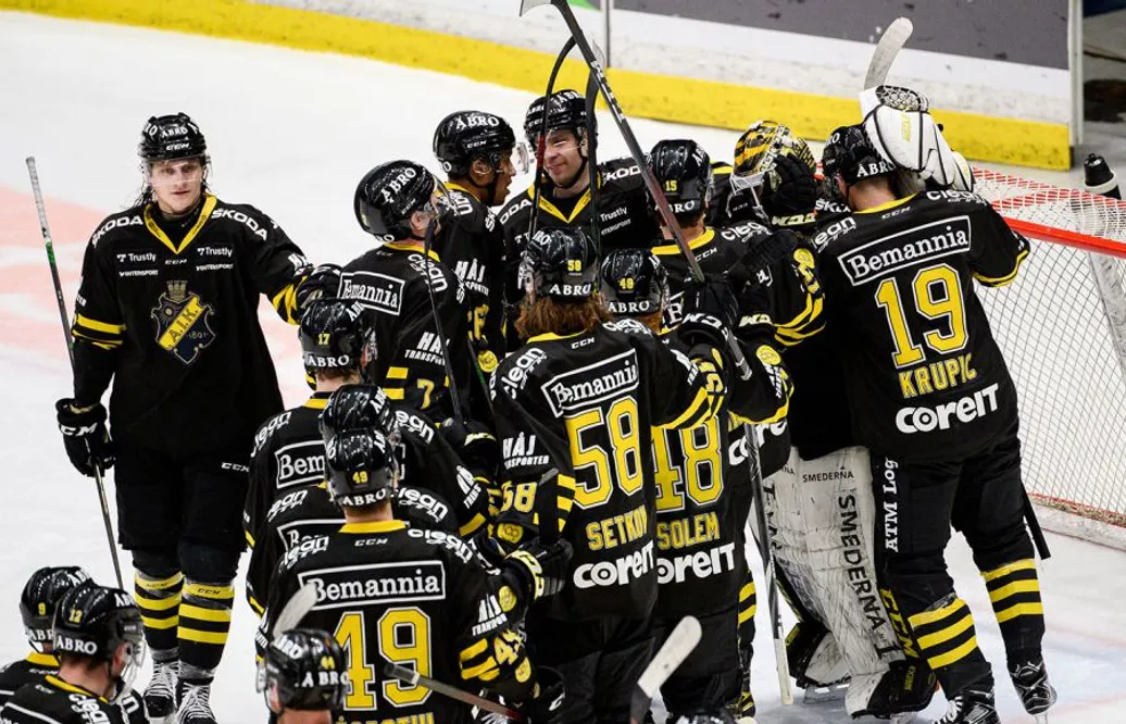 Ryck i sista perioden avgjorde för AIK hemma mot Björklöven