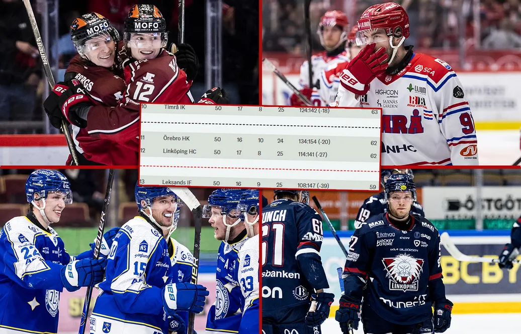 Galet drama i botten – fyra lag inom fyra poäng