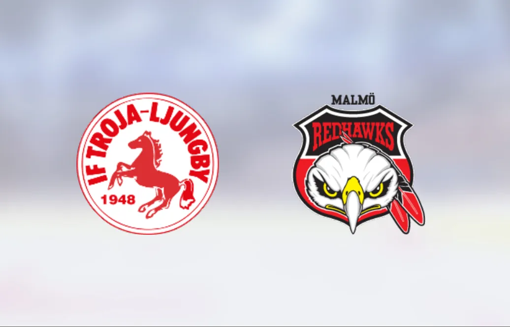 Silke Glud fixade segern för Malmö i matchen mot Troja/Ljungby