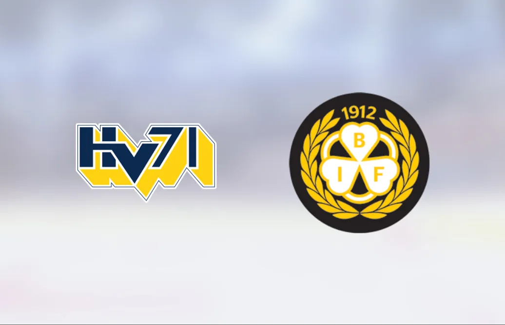 Seger för HV 71 hemma mot Brynäs