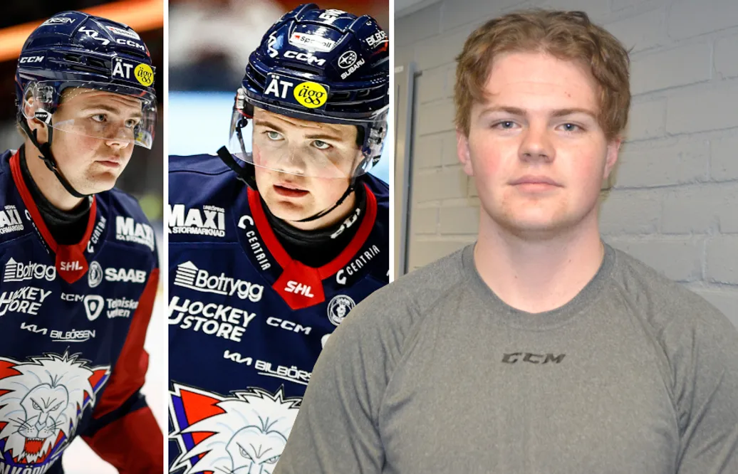 William Blomkvist lämnade NAHL i november – nu spelar han SHL-hockey