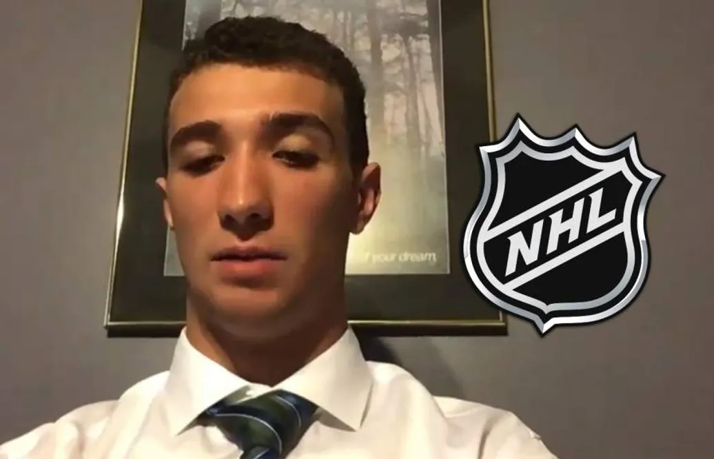 Dömdes för brott i Sverige – nu får Logan Mailloux NHL-kontrakt