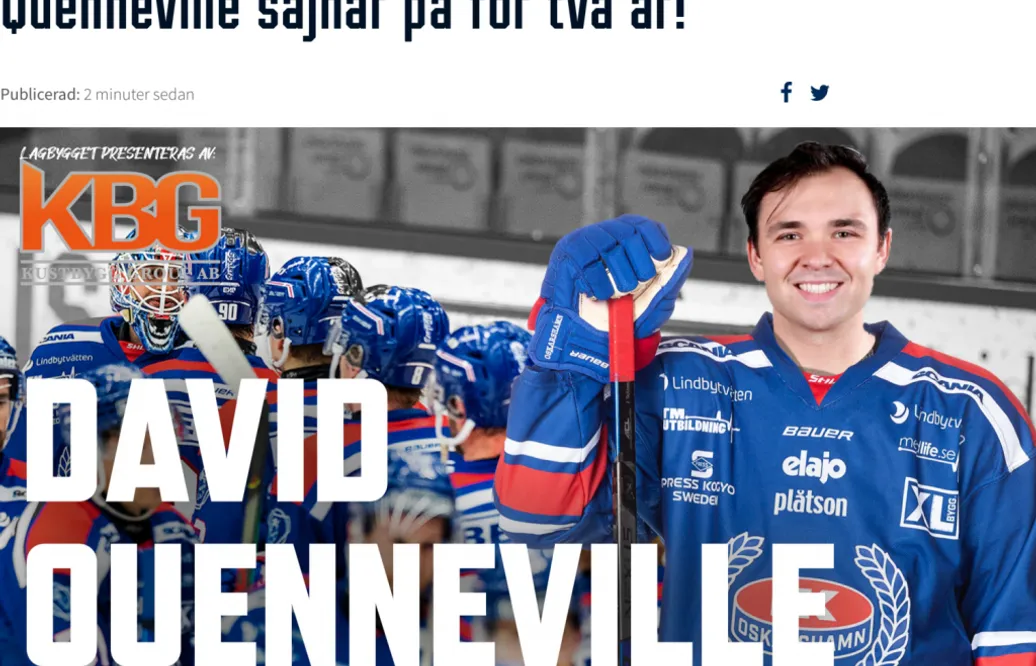Oskarshamn värvar från ECHL