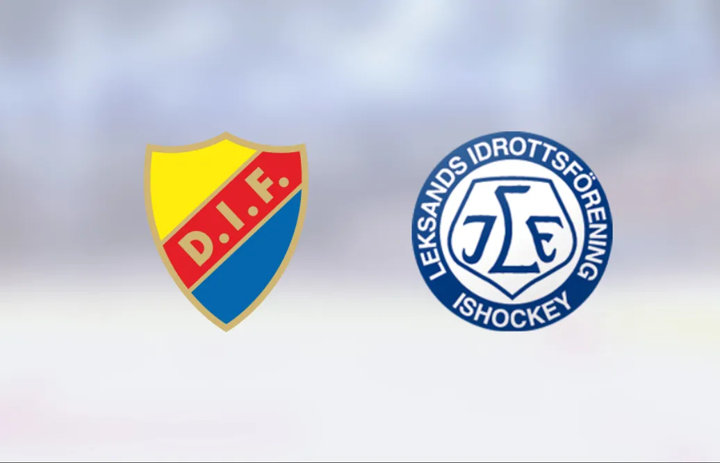 Djurgården besegrade Leksand – är ny serieledare
