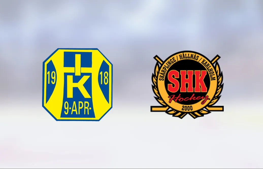 SHK Hockey förlorade första matchen mot Hallsta med 2-7