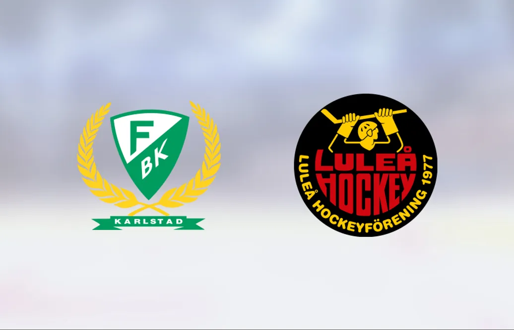 Lucas Ryen i form när Färjestad vann mot Luleå