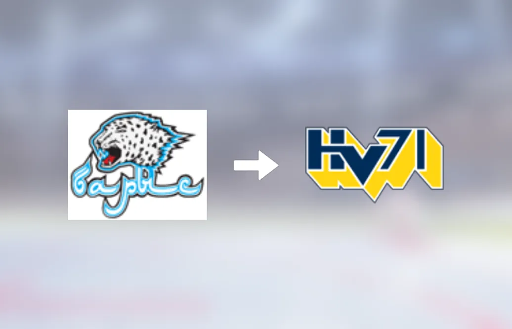 Målvakten Joni Ortio är nu klar för spel i HV71