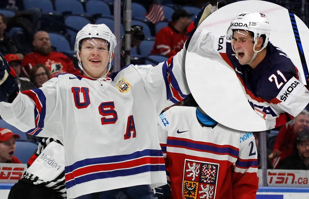 Dylan Larkin och Brady Tkachuk klara för hockey-VM