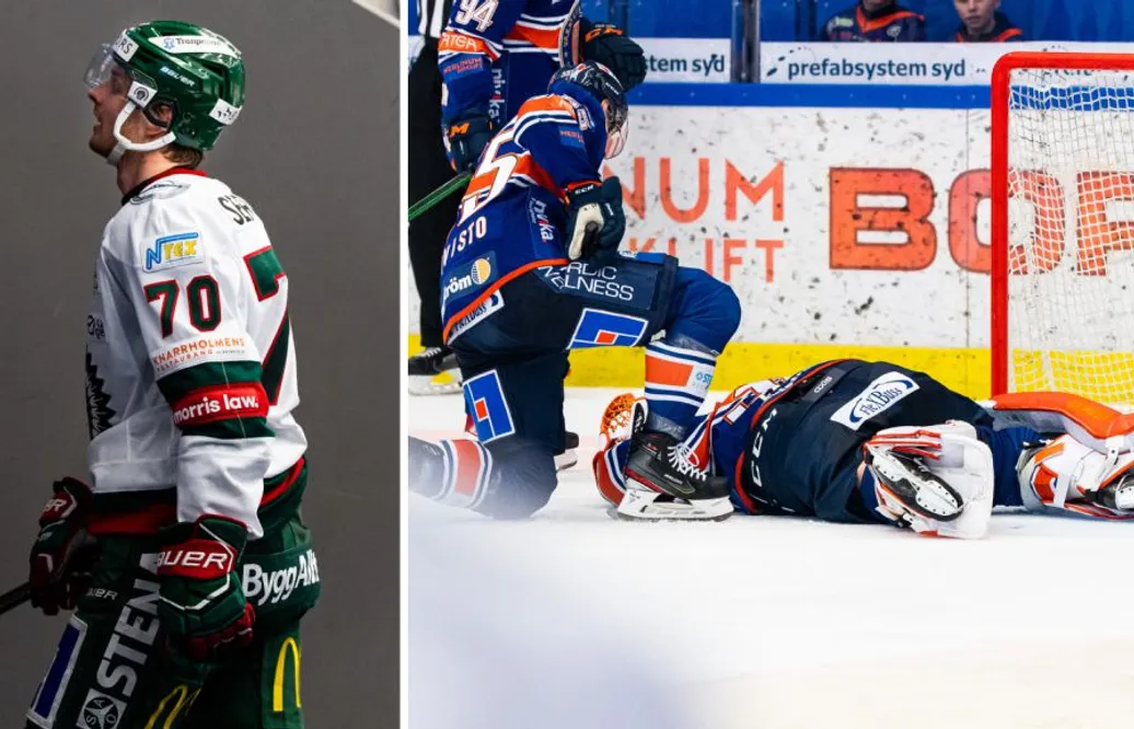Körde in i Viktor Fasth – fick matchstraff