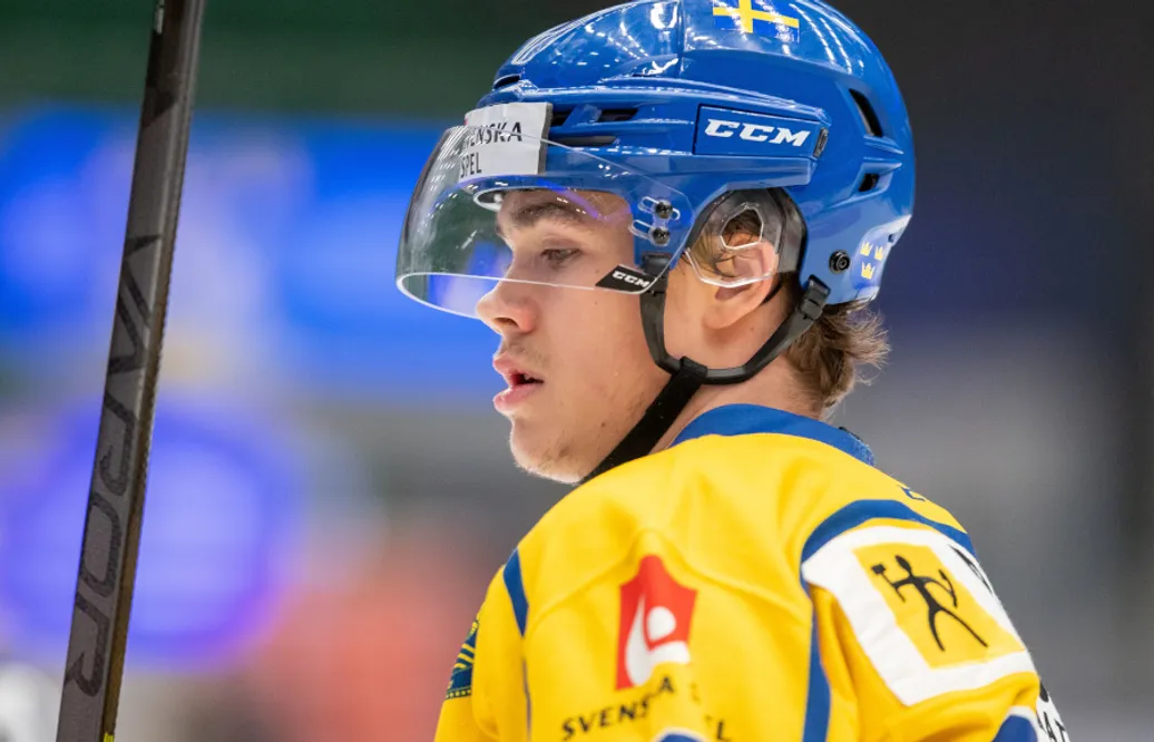 William Wallinder petas från JVM-laget