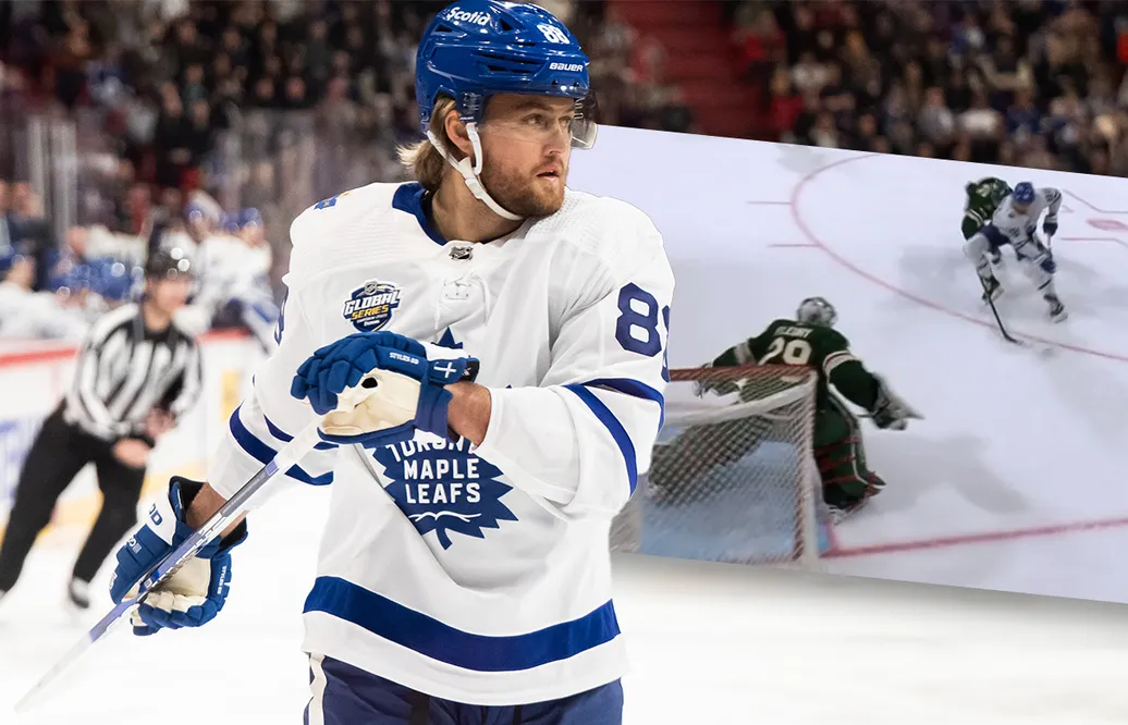 William Nylander förlänger sviten - poäng i 17 raka matcher