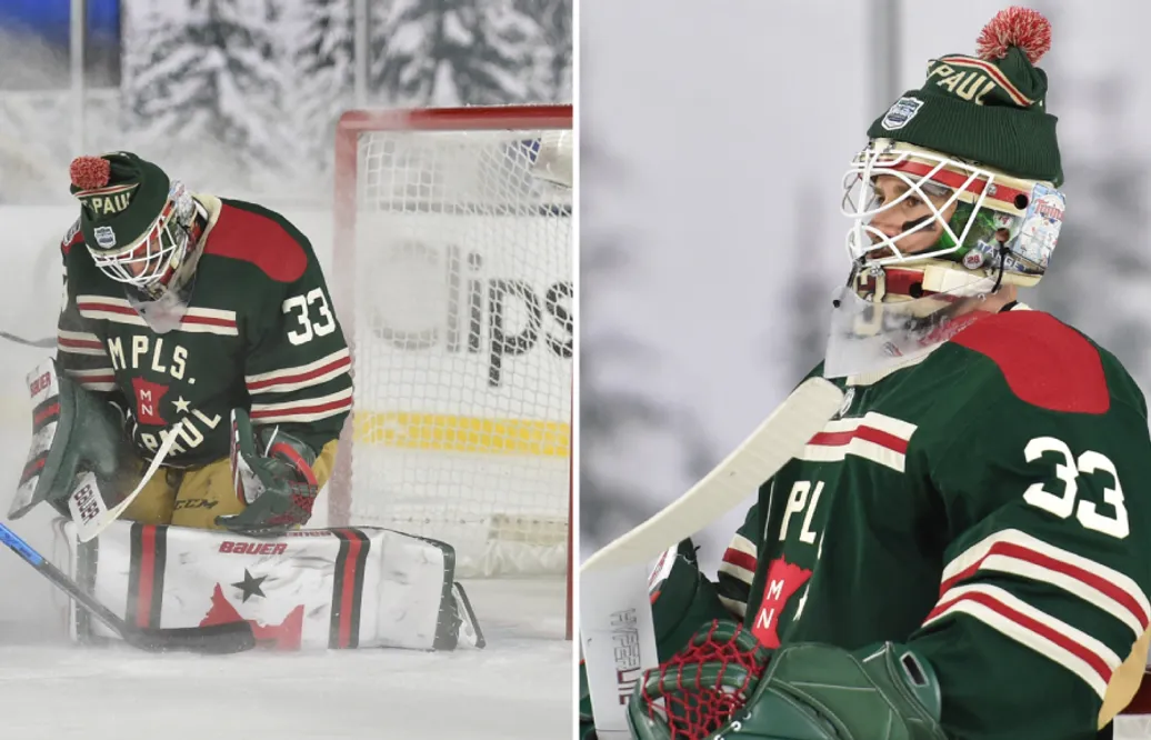 Cam Talbot skadad efter historiska utomhusmatchen