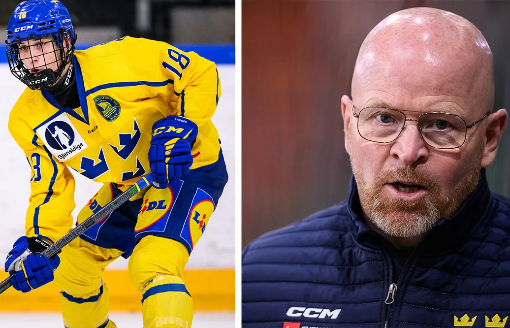 Småkronornas nya trupp - efter Hlinka Gretzky Cup