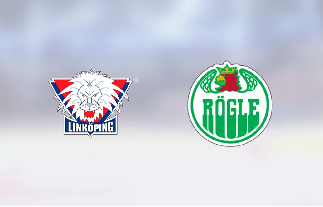 Seger för Rögle borta mot Linköping