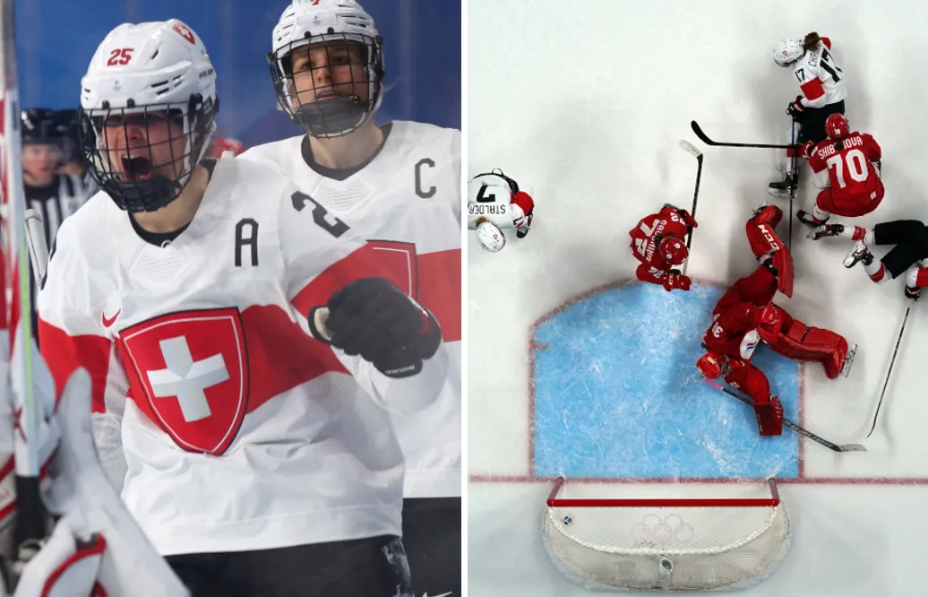 Schweiz till semifinal – efter stor dramatik