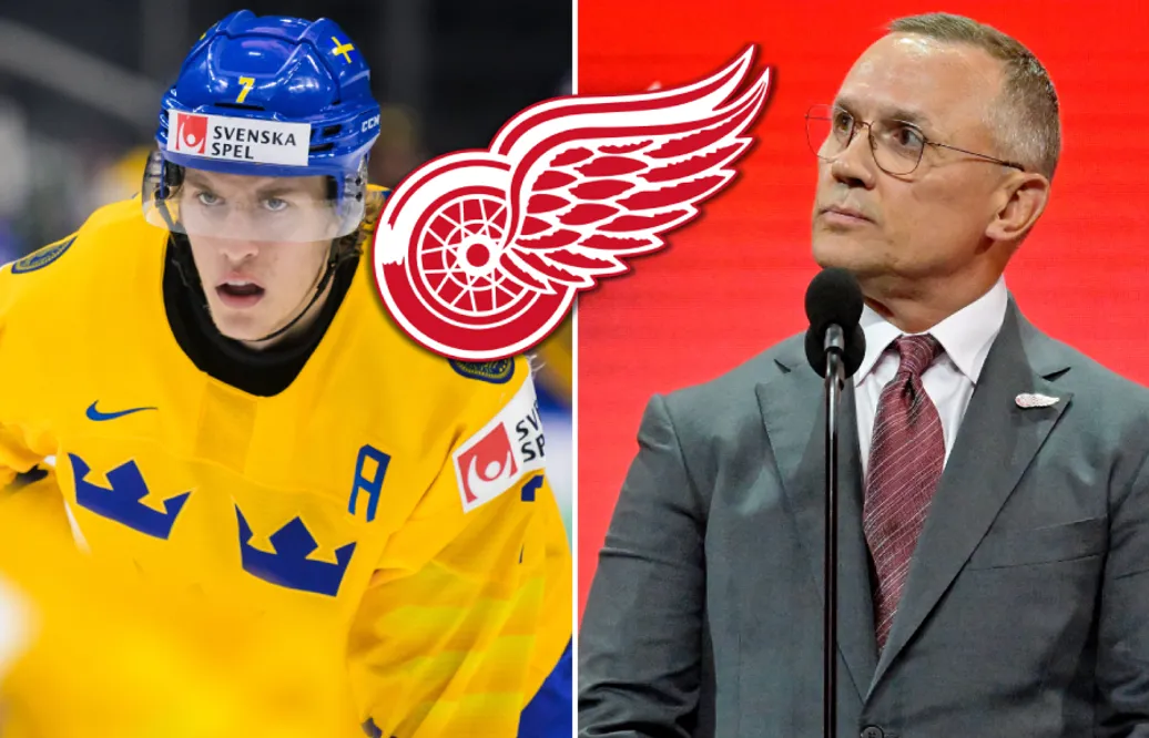 Steve Yzerman om Simon Edvinsson: “Har en bra chans att spela i NHL direkt”