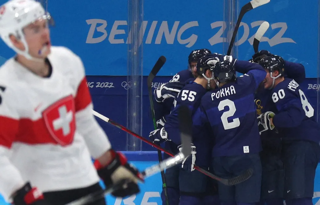 Finland vidare till OS-semifinal – slog Schweiz