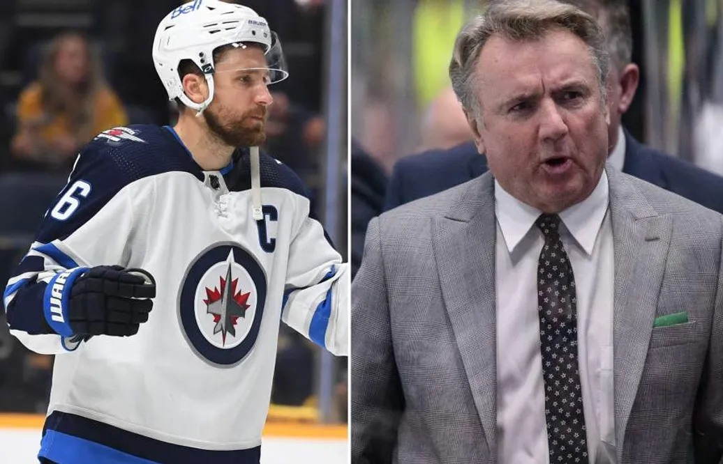 Blake Wheeler blir av med sitt "C" på bröstet