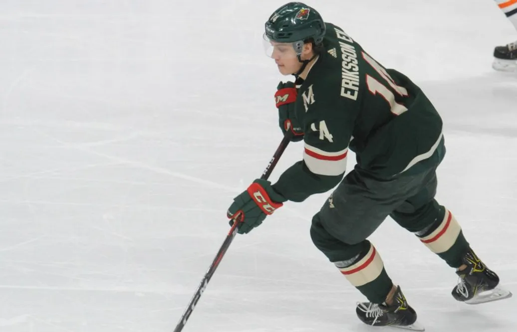 Nedskickad till AHL – då briljerade Eriksson Ek