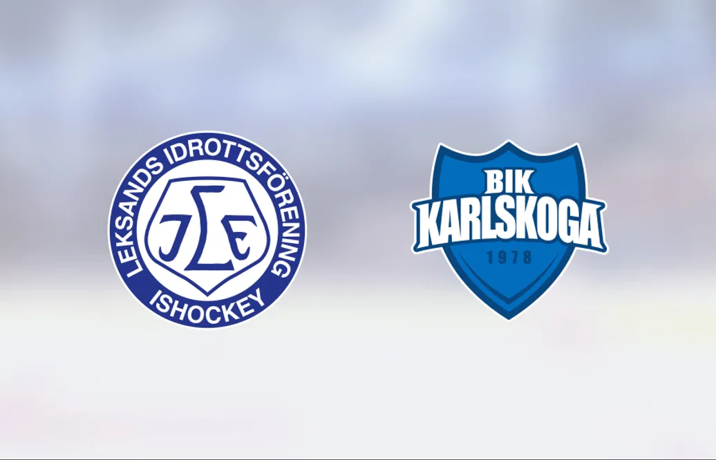 Storseger för Leksand hemma mot BIK Karlskoga