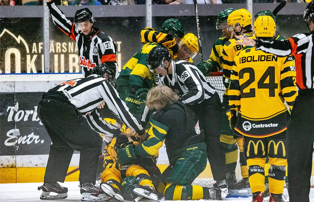 Skellefteå och Björklöven möts som vanligt.
Foto: Bildbyrån.