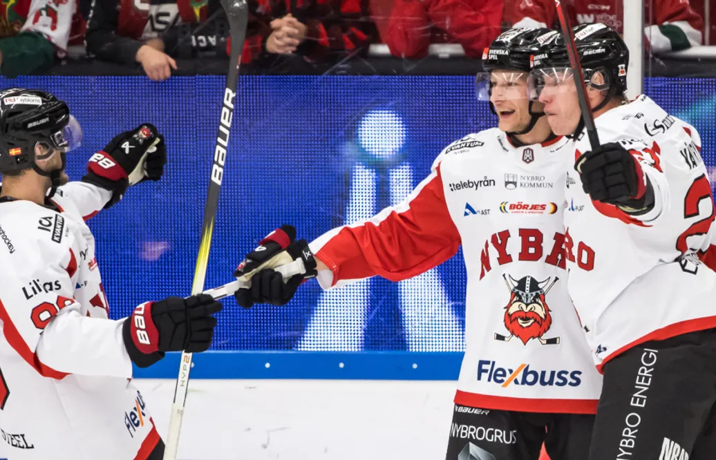 Nybro avgjorde tät match mot Mora i tredje perioden
