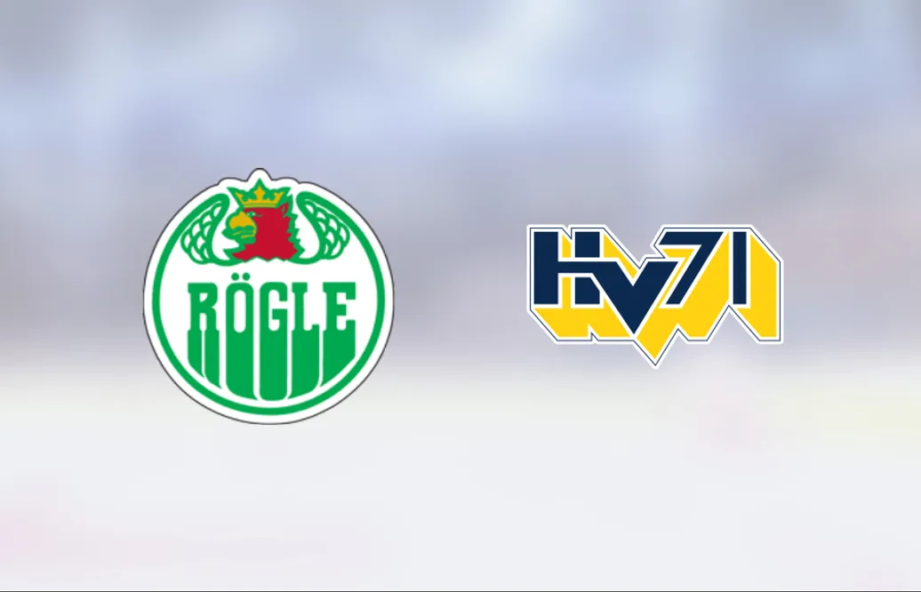 Rögle vann – efter Axel Smeds hattrick