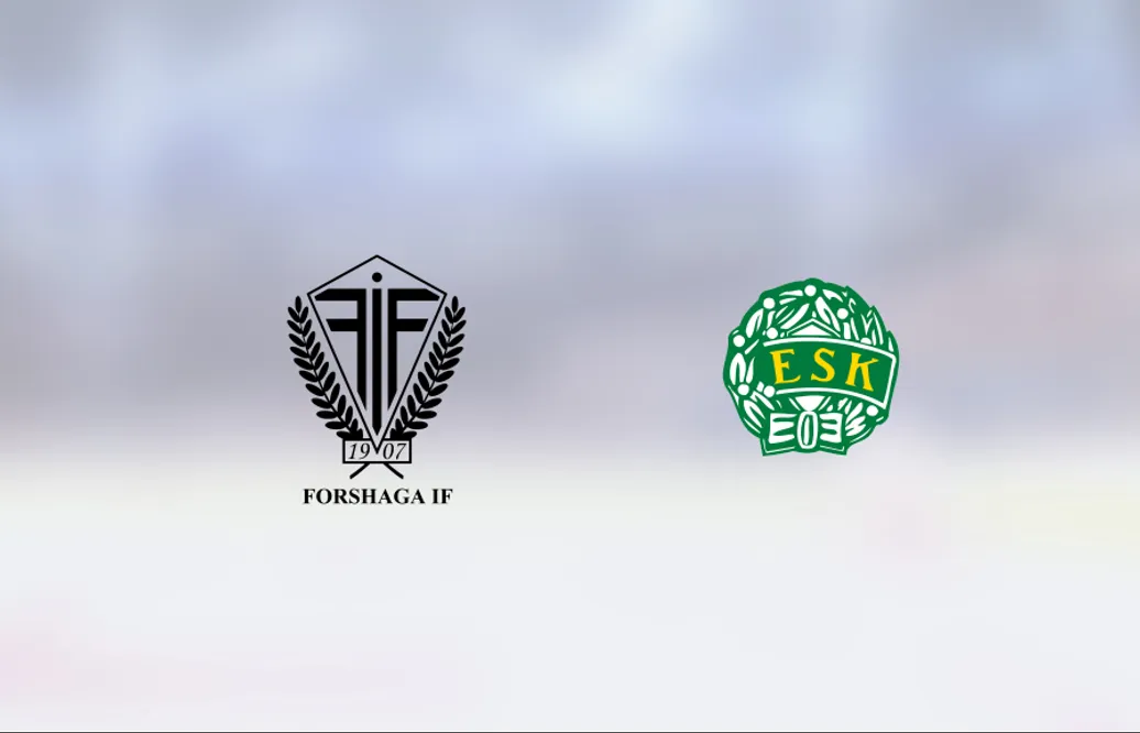 Ryck i sista perioden avgjorde för Forshaga hemma mot Enköping