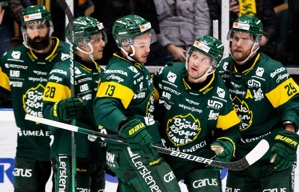 Björklöven avgjorde med fyra mål i tredje perioden