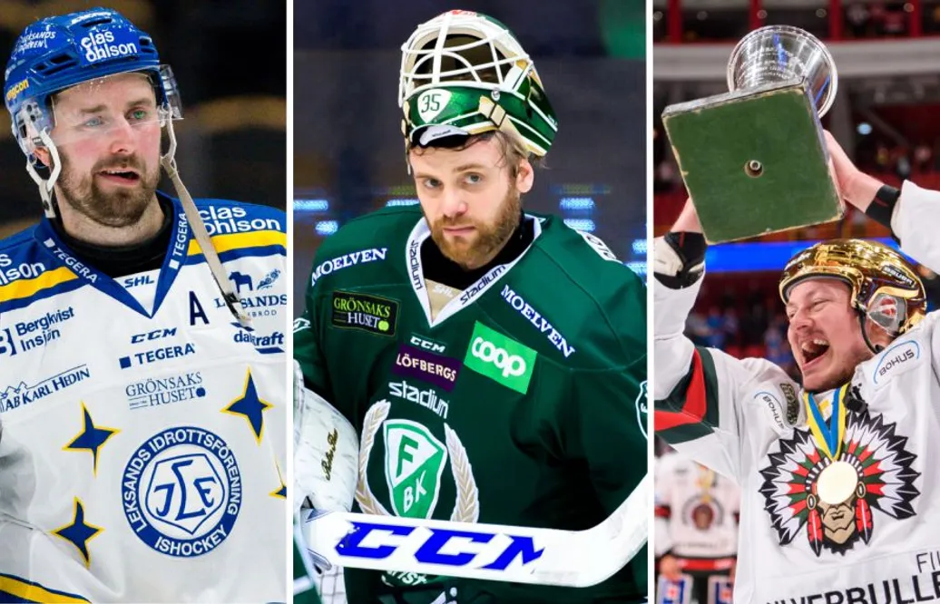 LISTA: Alla klubblösa SHL-spelare