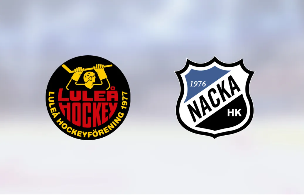 Luleå utklassade Nacka på hemmaplan