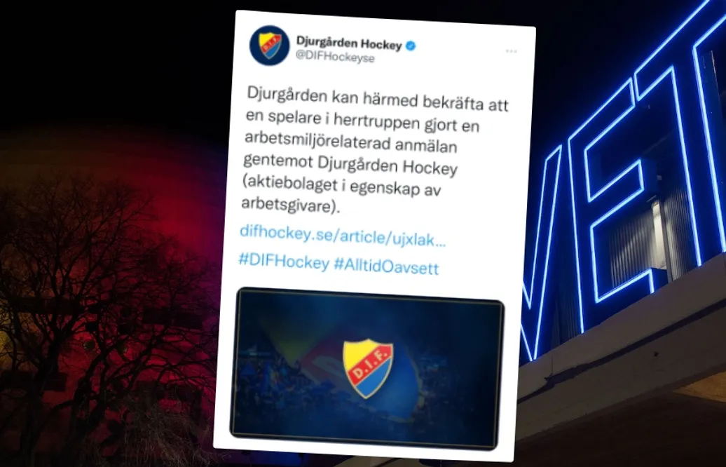 Djurgården anmälda av spelare: "Haft samtal med involverade"