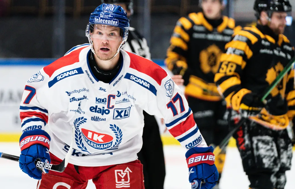 Kim Rosdahl gjorde två mål när Oskarshamn vann mot Skellefteå