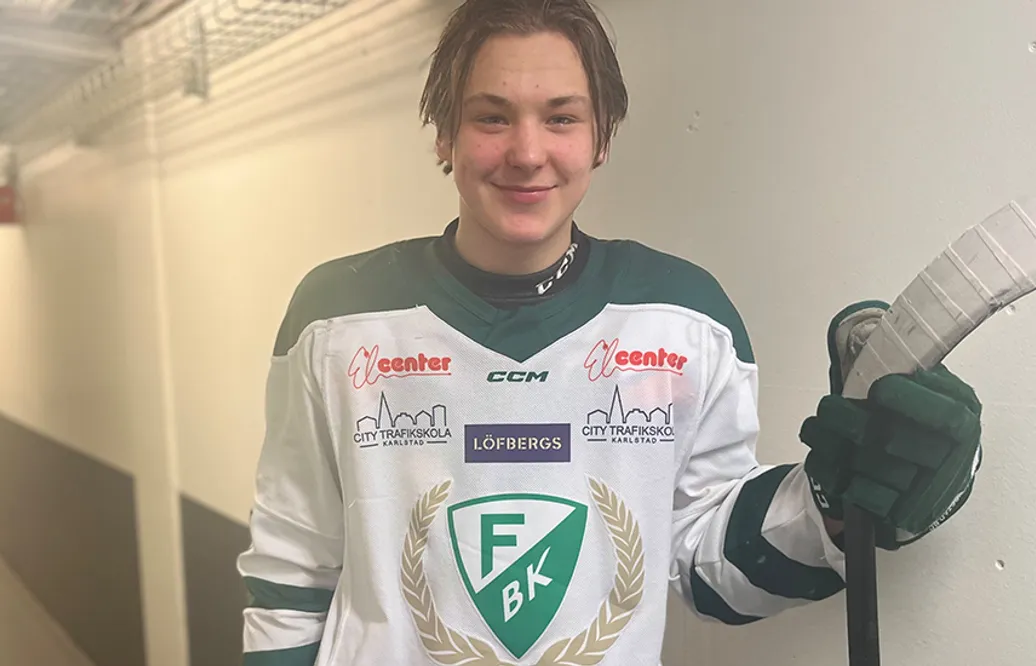 Malte Vass succé: Poängbäst - som back: "Oslipad diamant"
