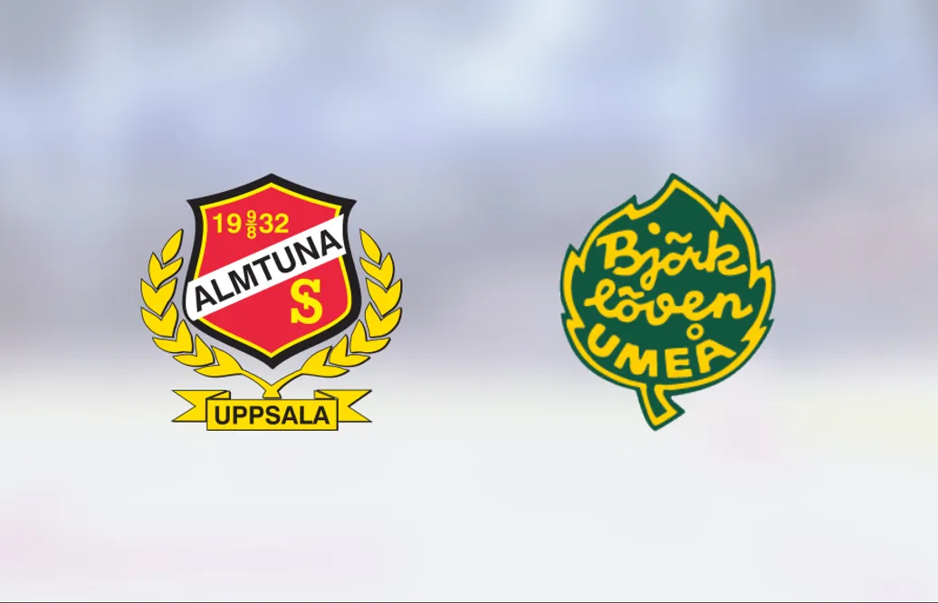 Förlustsviten bruten för Björklöven – efter 5-4 mot Almtuna