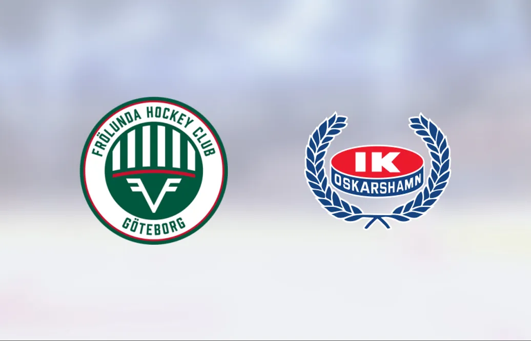 Loui Eriksson gjorde två mål för Frölunda i segern mot Oskarshamn